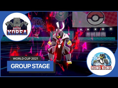 Sanghyeon Na 🇰🇷 vs Mak Kwan Ho 🇭🇰 - Group Stage - 2021 World Cup of Pokémon VGC