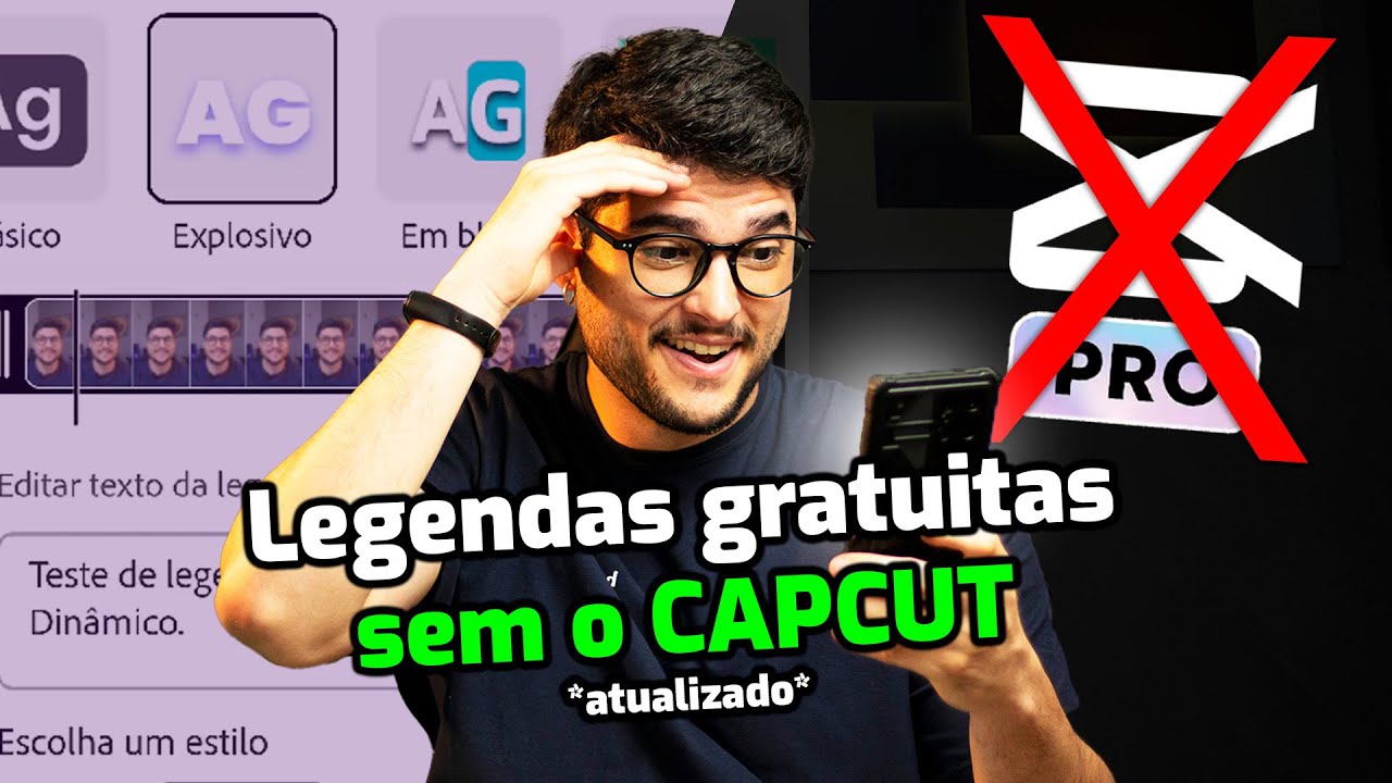 Aprenda 3 formas de criar LEGENDAS GRATUITAS sem o Capcut I Igor Cavalcanti