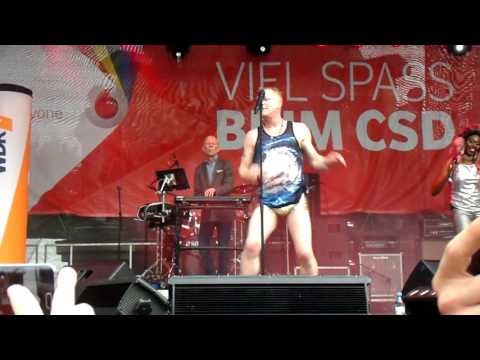 Erasure "Oh l'amour" live @ CSD Köln Cologne 2017