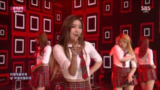 [1080p] 141214 HelloVenus - Sticky Sticky @ Inkigayo