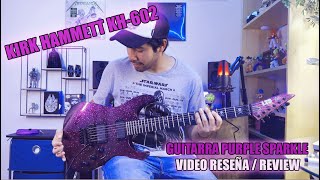Video thumbnail for ESP LTD Kirk Hammett Signature Purple Sparkle KH-602 | Demo / Reseña 2023!! by Andre Arrascue