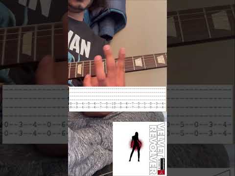 Slither Guitar Lesson & Tabs | Velvet Revolver | Slash | Guns N Roses #shorts #velvetrevolver
