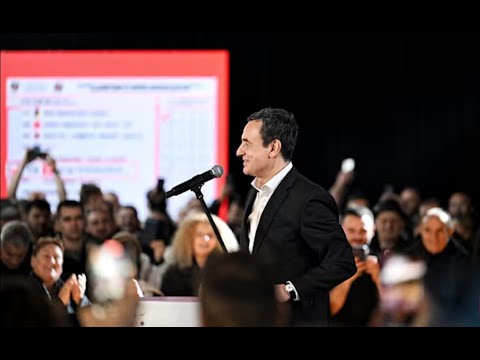 Vetevendosje  dhe Albin Kurti në Gjilan me tubim