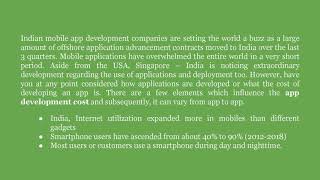 Mobile App Development India - Video - 2