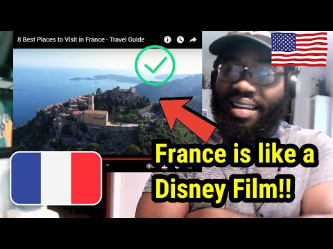 American Guy Reacts : 8 Best Places to Visit in France - Travel Guide