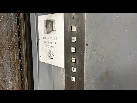 RARE Montgomery Hydraulic Freight Elevator at Fashion Square Mall- Orlando, FL, USA