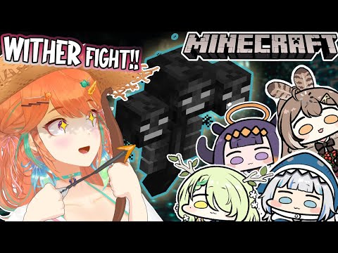 Takanashi Kiara Ch. hololive-EN - [MINECRAFT]WITHER SHOWDOWNNNNN #kfp #Kia Live