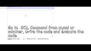Set Auto increment value to Zero mysql