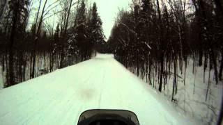 preview picture of video 'Snowmobile Trail Riding In Quebec Season 3 Epsiode 3'