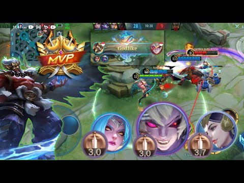 KAJA GOD MODE BRUTAL DAMAGE !!! BEST BUILD KAJA 2022 - BUILD KAJA TERSAKIT DAN TERKUAT 2022