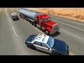 Extreme Police Chases Crashes Fails 7 BeamNG DRIVE