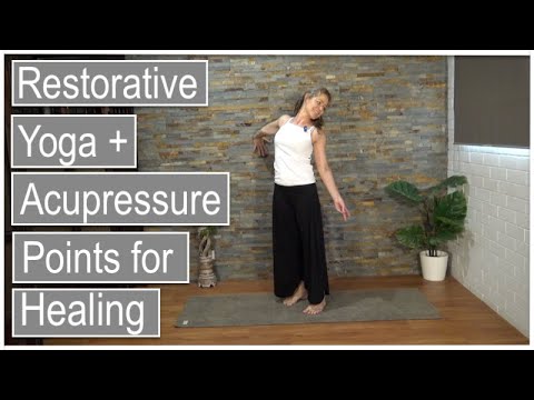 Restorative Yoga for Lung & Large Intestine Meridians | Release Grief & Find Emotional Balance