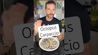 タコのカルパッチョまたは瓶詰めのタコ #cookingwithtucci