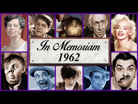 In Memoriam 1962: Famous Faces We Lost in 1962
