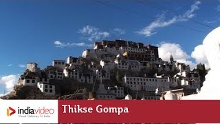 Thikse Gompa or Thikse Monastery, Leh 