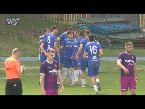 STAL NOWA DĘBA - TRANSDŹWIG STALE 6:1 (3:1) -  FRAGMENTY MECZU I KOMENTARZE TRENERÓW