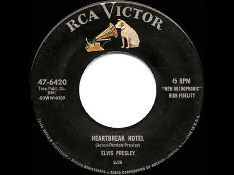 1956 HITS ARCHIVE: Heartbreak Hotel - Elvis Presley (a #1 record)