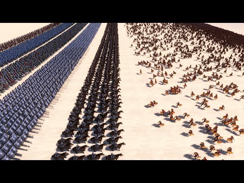 Spartans Vs Wall of Medieval Units Ultimate Epic Battle Simulator UEBS