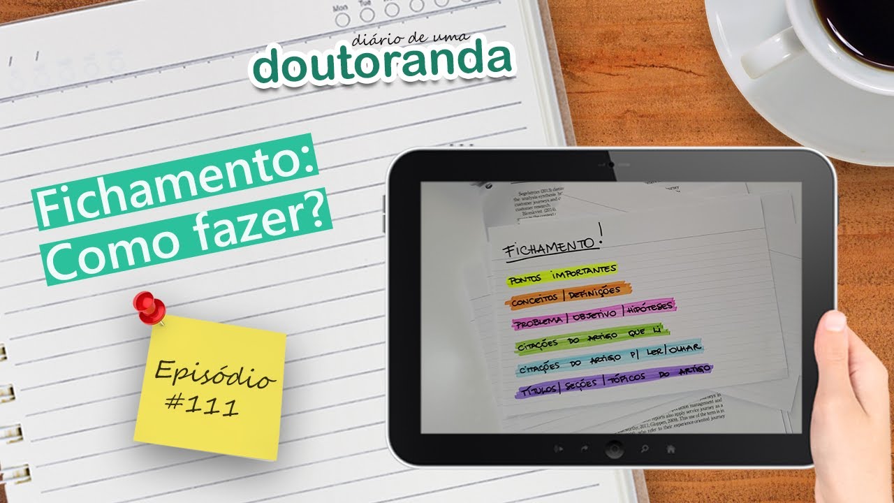 Fichamento: Como fazer? - Diário de uma doutoranda #111