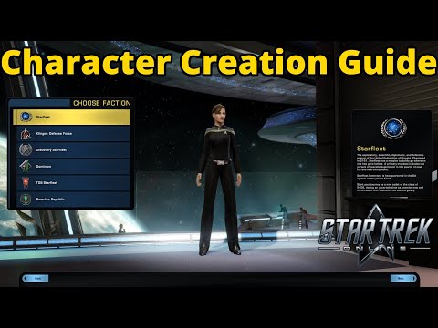 Star Trek Online Character Creation Guide