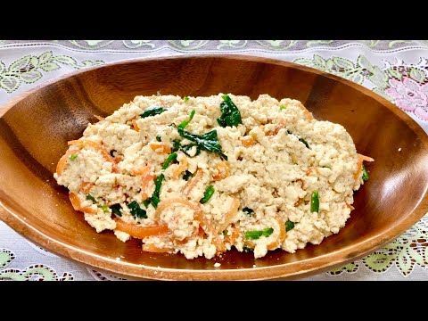 Cách làm salad đậu phụ kiểu nhật siêu ngon tại nhà/siroae/ẩm thực nhật bản/cuộc sống ở nhật