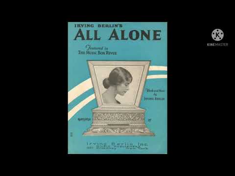 Lewis James All Alone 1924