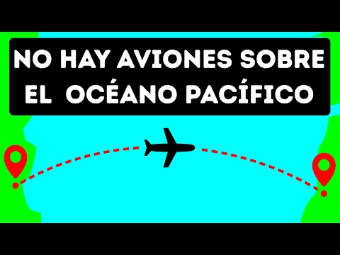 ¿Por Qué Los Aviones No Vuelan Sobre El Océano Pacífico?