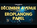 Eroplanong Papel - December Avenue LIVE at The Vermont Hollywood