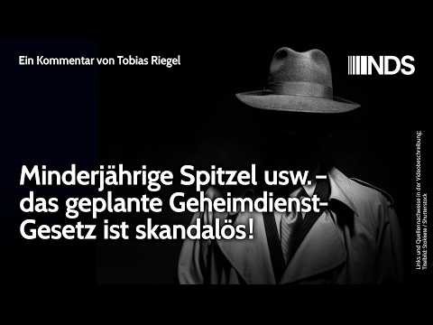 Minderjährige Spitzel usw. – das geplante Geheimdienst-Gesetz ist skandalös! NachDenkSeiten-Podcast Video-Thumbnail von YouTube