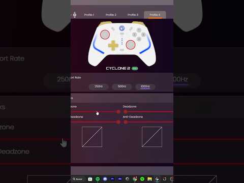 CYCLONE 2 SETTINGS #gamesir #gamesircyclone2 #review #calidadprecio #controllerfortnite