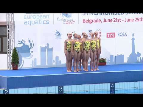 LEN European Junior Championships 2017 Belgrade, Serbia - Team Serbia Free Team