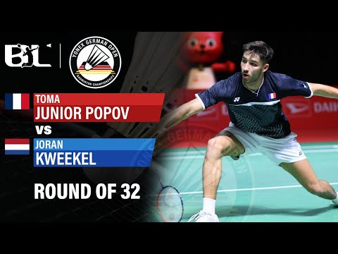 Toma Junior Popov (fra) vs. Joran Kweekel (ned) | German Open 2025 | R32