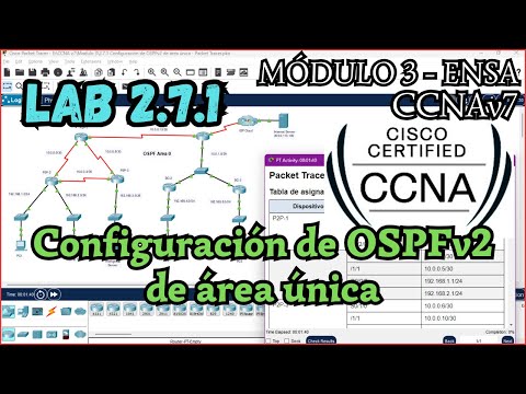 2.7.1 Packet Tracer - Single Area OSPFv2 Configuration (Resolution)