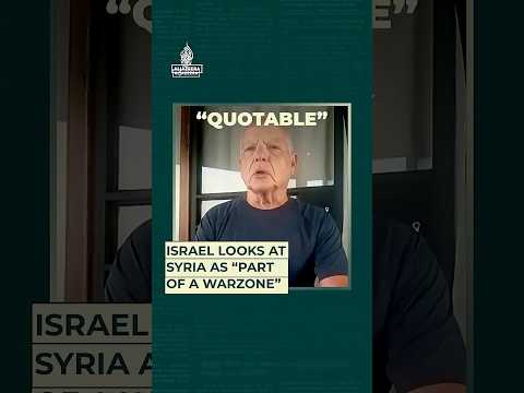 Israel looks at Syria as “part of a warzone”