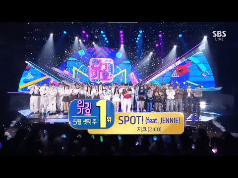 ZICO (지코) - 'SPOT! (feat. JENNIE)' 2nd Win on SBS Inkigayo 240519