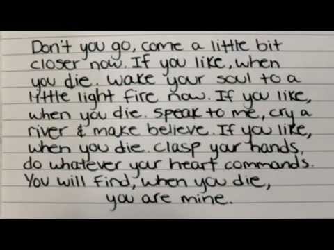 Angels & Airwaves-Tunnels (Written Lyrics)