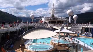 preview picture of video 'Sailing Away from Olden, Norway, Adventure of the Seas Compilation 1'