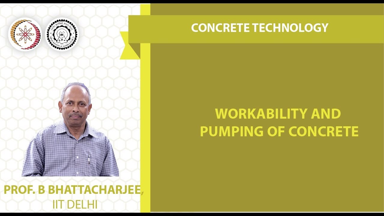 Workability and Pumping of Concrete