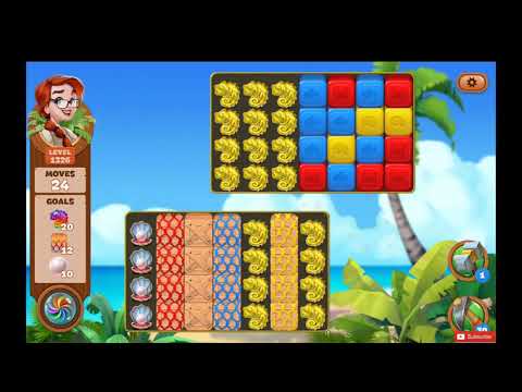 Lost Island Blast Adventure Level 1326 NO BOOSTERS - A S GAMING ✔