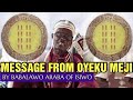 Ifa Message from the Holy Odu Ifa Oyeku Meji by the Araba of Isiwo & Oba Orisha of Ogun State
