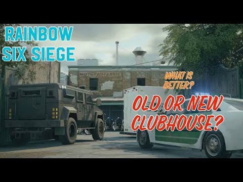 Rainbow 6 siege: Clubhouse Now Vs. Then | Whats better?