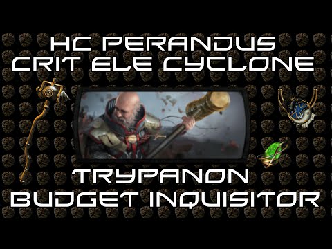 HC Crit Ele Cyclone Trypanon Inquisitor Guide | 2.2  Path of Exile Ascendancy