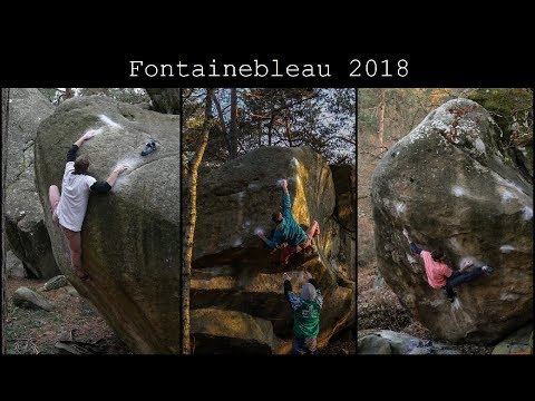 Bouldering in Fontainebleau | Feb 2018 | Clément Lechaptois