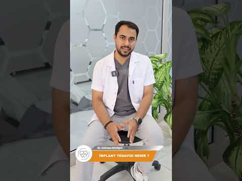 İMPLANT TEDAVİSİ NEDİR ? Dt. Gökhan Savaşcı Cevıyor #dentist #dentalclinic