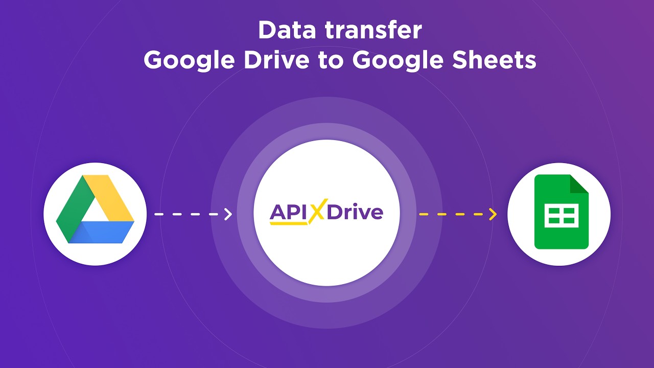 How to Integrate Google Drive with Google Sheets via ApiX-Drive: Step-by-Step Tutorial