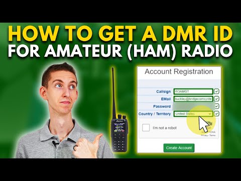How To Get A DMR ID for Amateur (Ham) Radio