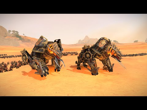 Chaos Dwarfs vs Vampire Coast - 4K Quality - Total War Warhammer 3