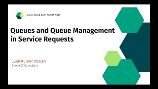 Queues and Queue Management in Service Requests