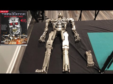 Building the T-800 Terminator Endoskeleton - Pack 10