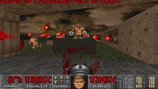 Doom II: Hell on Earth on NIGHTMARE! difficulty in 22:56